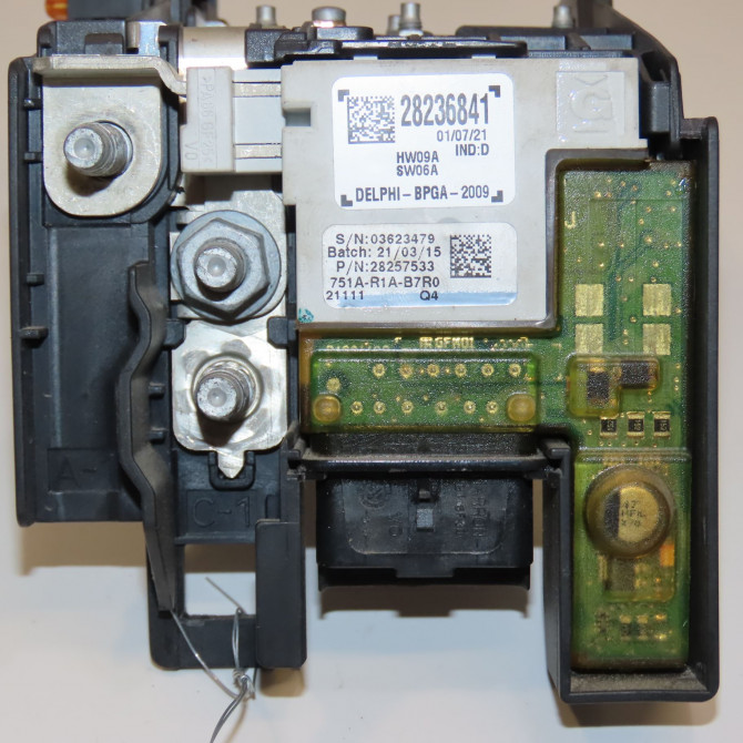 Platine fusible av occasion  9807028580 2