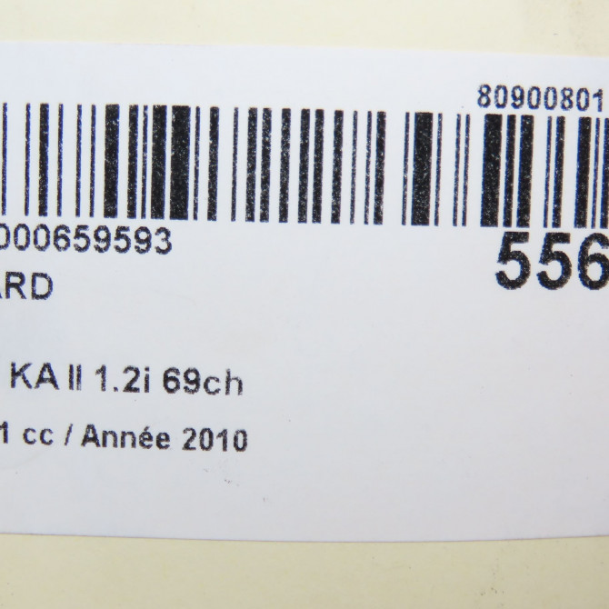 Feu arrière droit occasion FORD KA II Phase 1 10-2008->... 1.2i 69ch 1579394 6