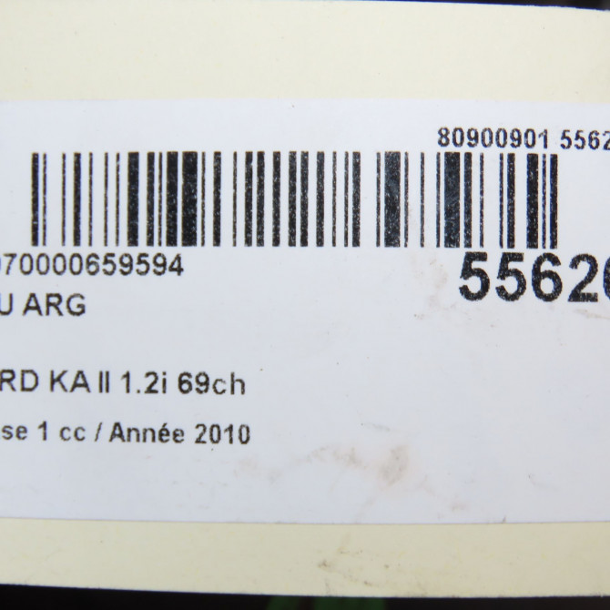 Feu arrière gauche occasion FORD KA II Phase 1 10-2008->... 1.2i 69ch 1579396 6