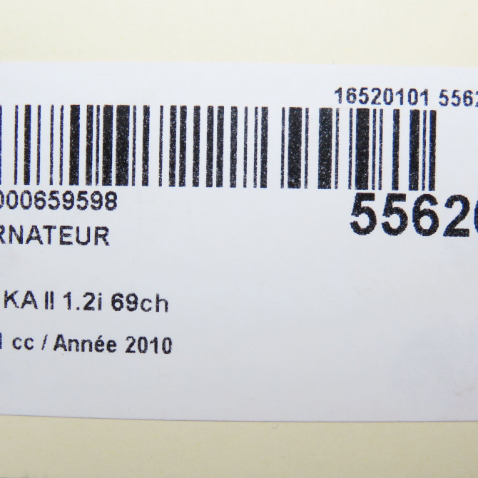 Alternateur occasion FORD KA II Phase 1 10-2008->... 1.2i 69ch 1673521 7