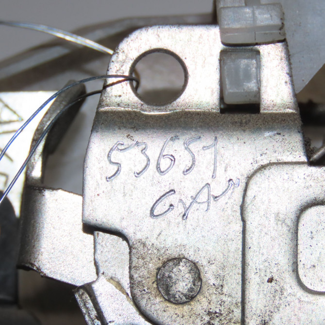 Serrure porte ard occasion RENAULT CLIO CAMPUS II Phase 2 07-2009->12-2012 1.2i 60ch 8200350437 4