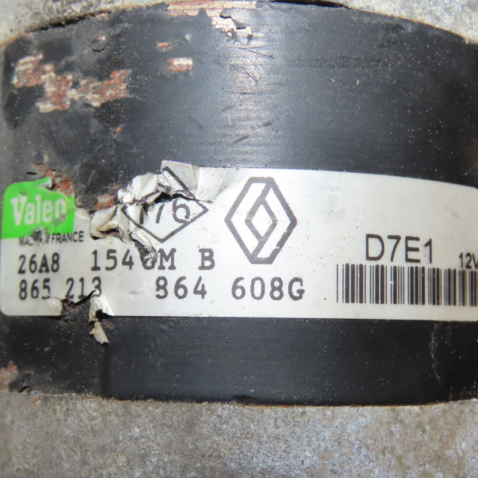 Démarreur occasion RENAULT TWINGO I Phase 1 04-1993->08-1998 1.2i 60ch 8200369521 5