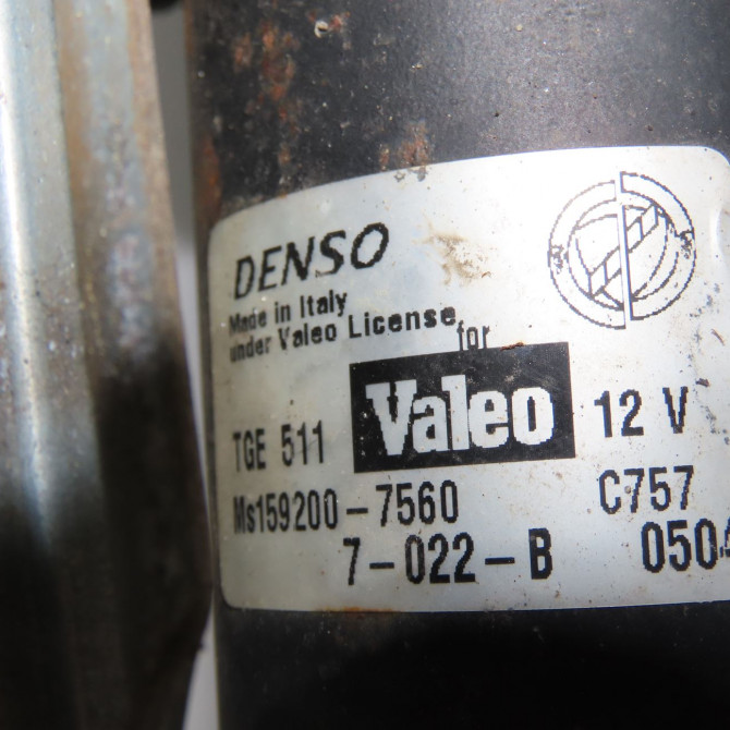 Moteur essuie-glace avant occasion FIAT PUNTO II Phase 2 05-2003->10-2009 1.2i 60ch 46834851 4