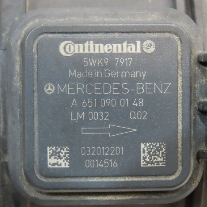 Debimetre air occasion MERCEDES SPRINTER II Phase 1 06-2006->... 2.2 CDI 129ch 6450900048 5