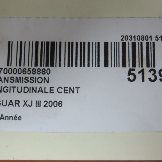 Transmission longitudinale cent occasion JAGUAR XJ III 6
