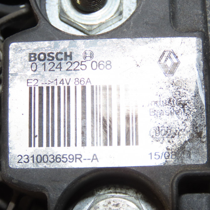 Alternateur occasion RENAULT TWINGO II Phase 2 12-2011->12-2014 1.2i 16v 75ch 8200654541 7