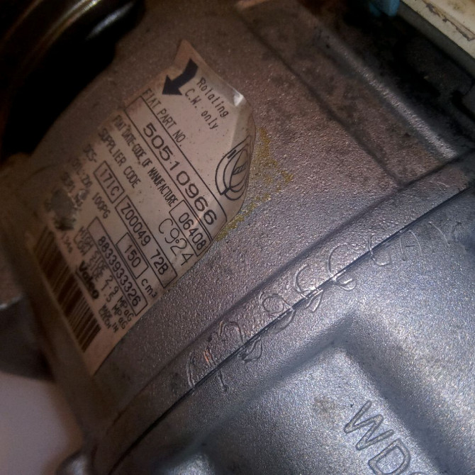 Compresseur air conditionne occasion ALFA ROMEO 159 Phase 1 09-2005->05-2013 1.9 JTDm 120ch 50510966 6