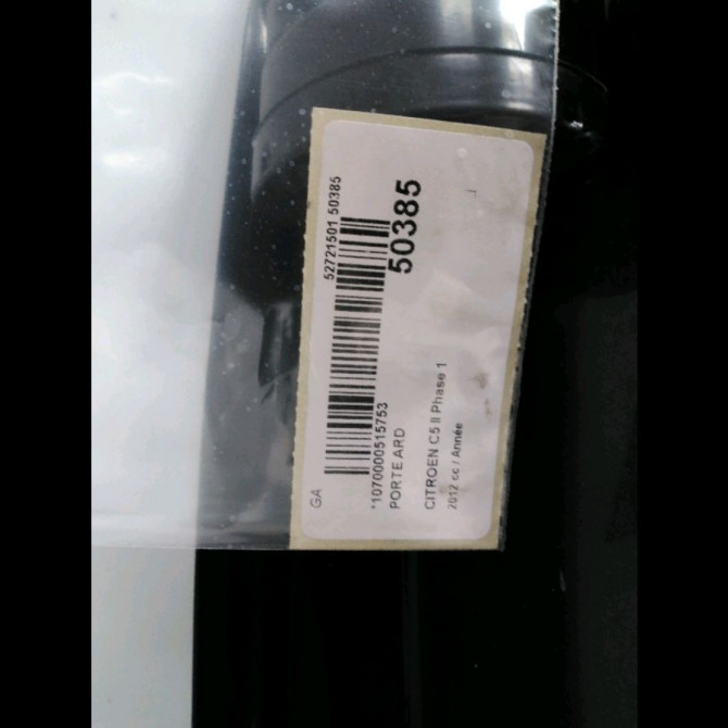 Porte arrière droite occasion CITROEN C5 II Phase 1 04-2008->... 9008R8 4