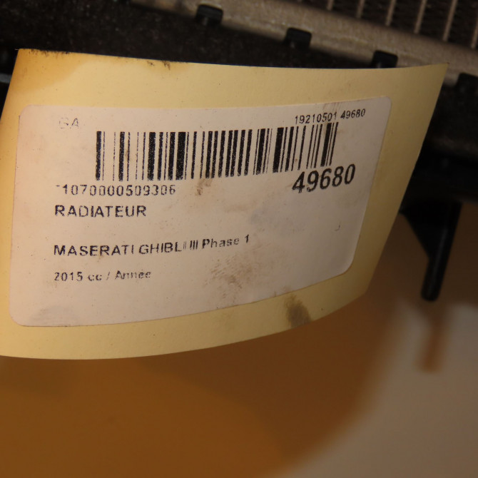 Radiateur occasion  670107326 2