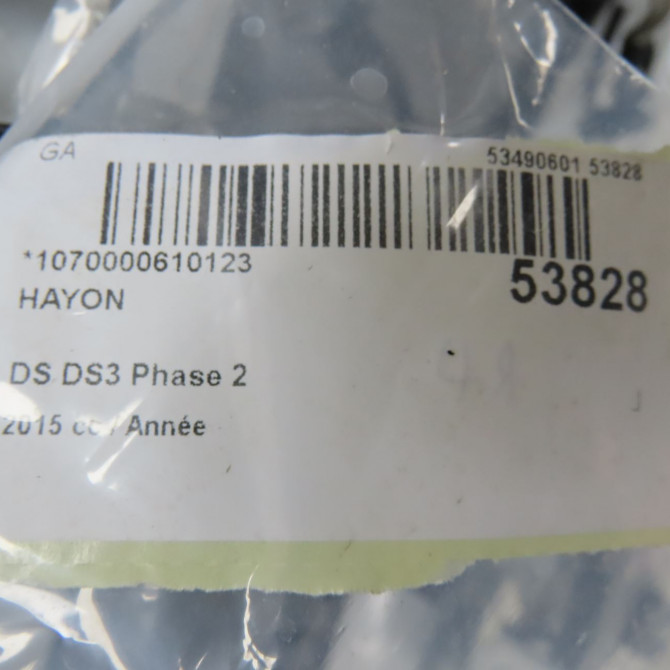 Hayon occasion DS DS3 Phase 2 06-2014->... 8701CV 5
