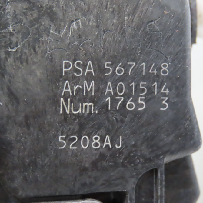 Serrure porte avg occasion PEUGEOT 308 I Phase 1 09-2007->03-2011 1.6 HDI 16v 110ch 9800616680 5