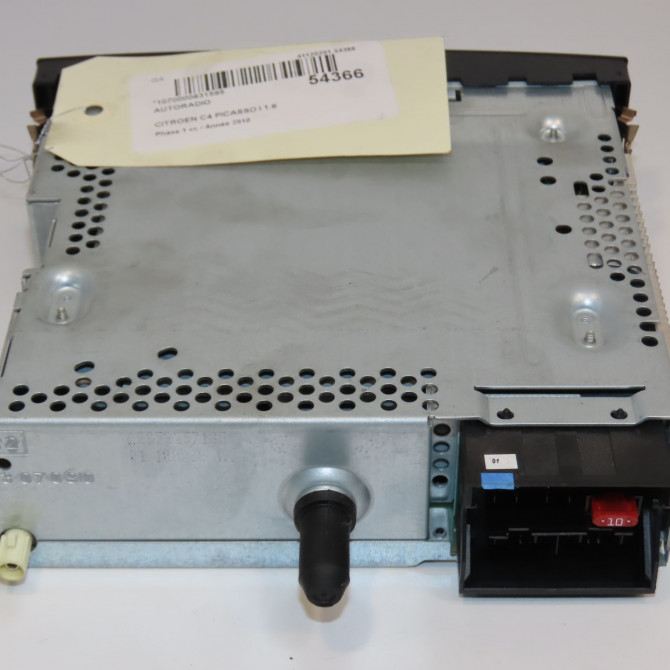 Autoradio occasion CITROEN C4 PICASSO I Phase 1 01-2007->10-2013 1.6 HDi 16v 110ch 1607757480 2