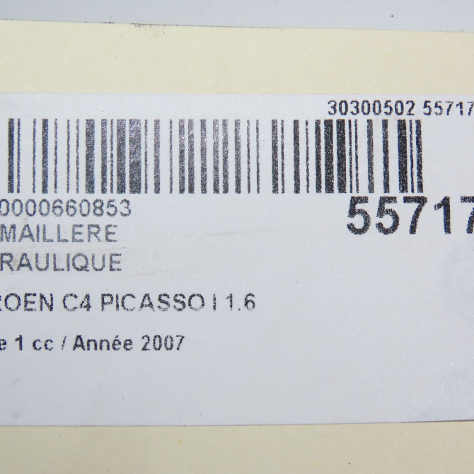 Cremaillere hydraulique occasion CITROEN C4 PICASSO I Phase 1 01-2007->10-2013 1.6 HDi 16v 110ch 1617934380 6