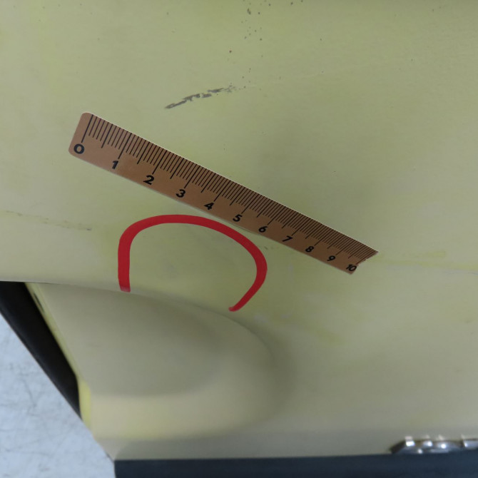 Porte battante arrière droite occasion RENAULT KANGOO I Phase 1 09-1997->06-2003 1.9 D 55ch 901005956R 3