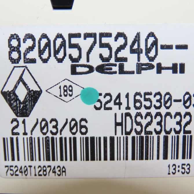 Commande de chauffage occasion RENAULT LAGUNA II Phase 2 03-2005->09-2007 1.9 DCI 125ch 7701209143 6