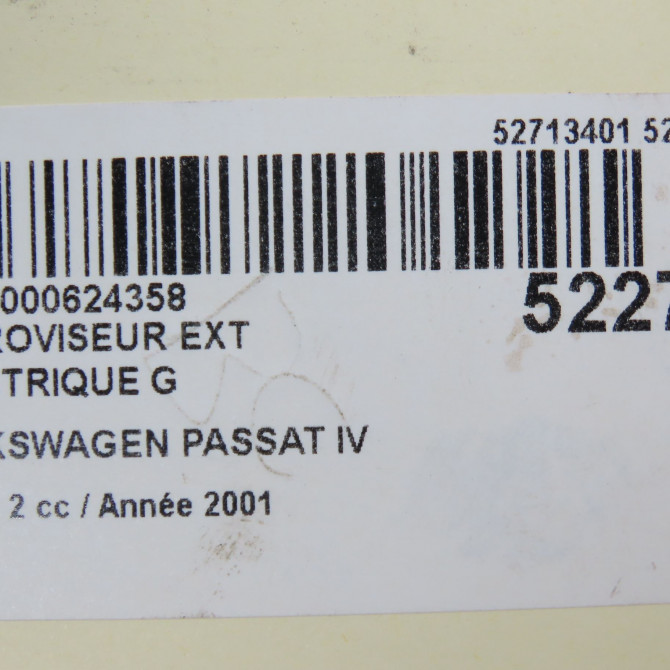 Retroviseur exterieur electrique gauche occasion VOLKSWAGEN PASSAT IV Phase 2 10-2000->03-2005 1.9 TDI 130ch 3B1857507K01C 6