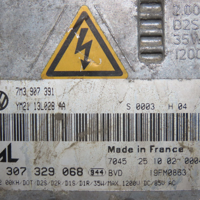 Phare gauche occasion VOLKSWAGEN SHARAN I Phase 2 06-2000->12-2003 1.9 TDI 130ch 7M3941017 5