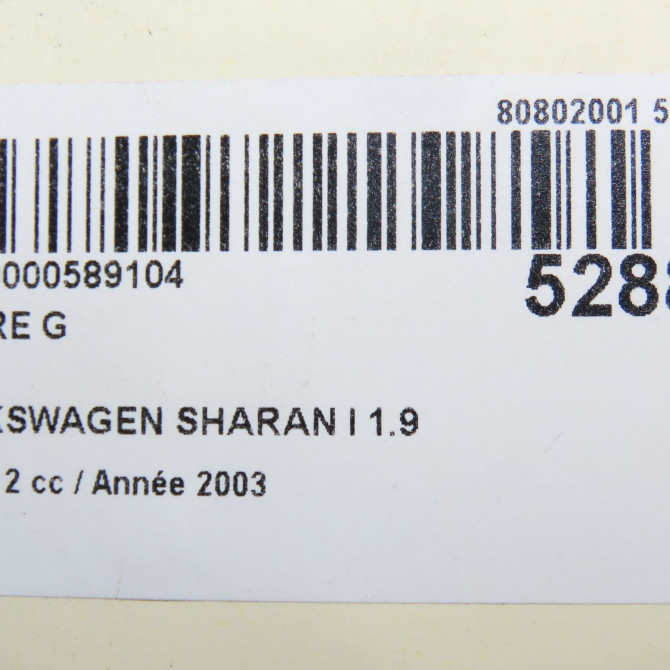 Phare gauche occasion VOLKSWAGEN SHARAN I Phase 2 06-2000->12-2003 1.9 TDI 130ch 7M3941017 7