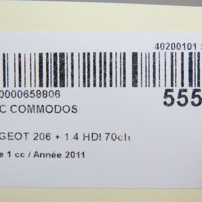 Bloc commodos occasion PEUGEOT 206 + Phase 1 03-2009->05-2013 1.4 HDI 70ch 96787399XT 7