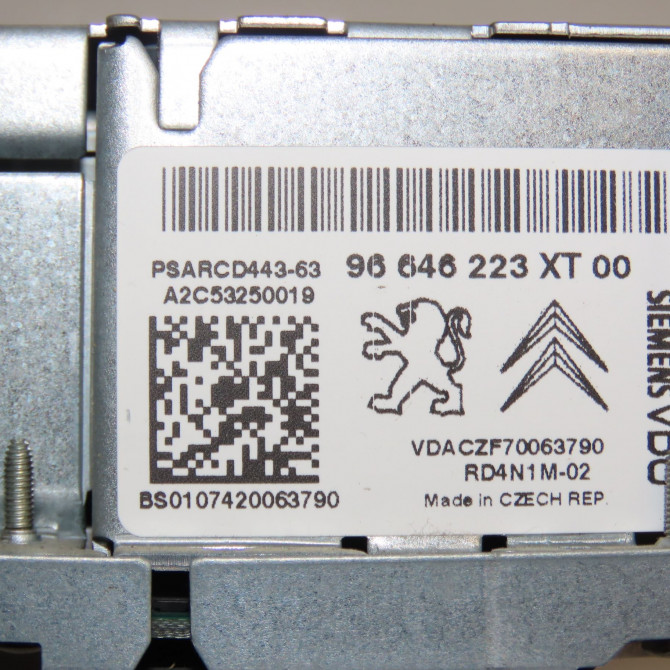 Autoradio occasion CITROEN C4 PICASSO I Phase 1 01-2007->10-2013 1.6 HDi 16v 110ch 1607757480 3