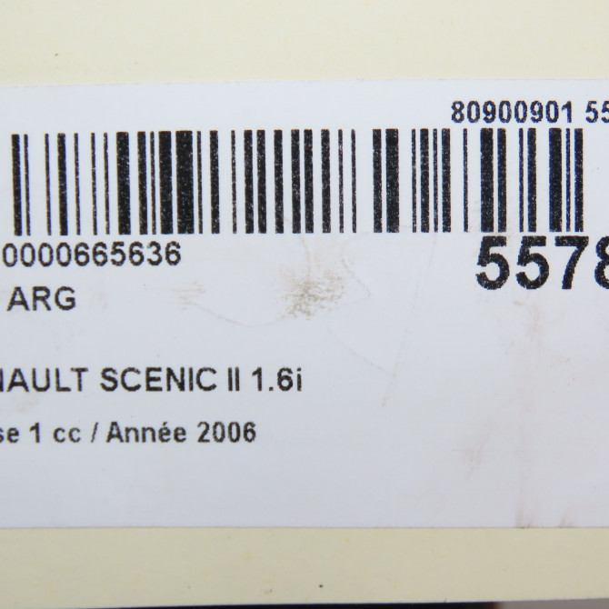 Feu arrière gauche occasion RENAULT SCENIC II Phase 1 03-2004->09-2006 1.6i 110ch 8200493374 7