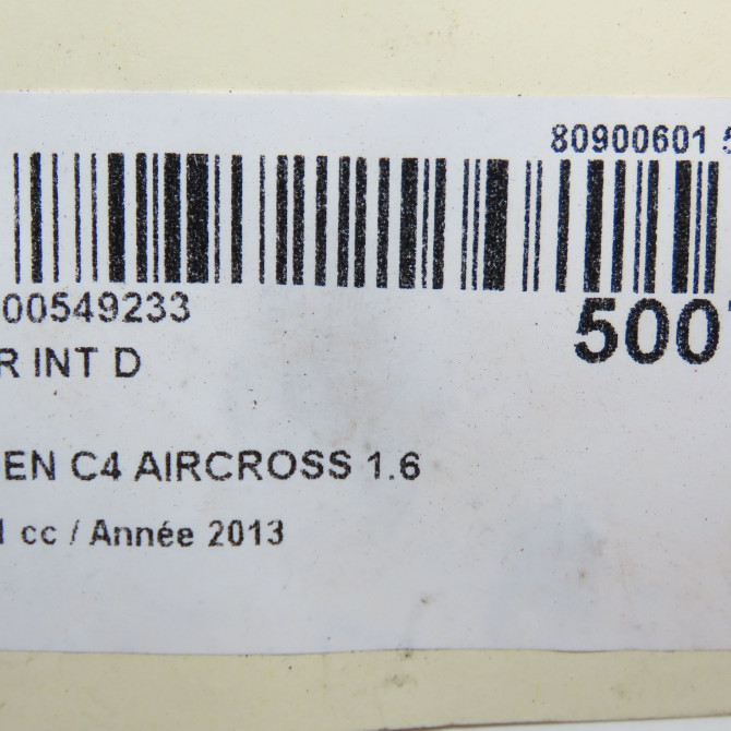 Feu arrière intérieur droit occasion CITROEN C4 AIRCROSS Phase 1 10-2011->... 1.6 e-HDI 115ch 1607704780 6