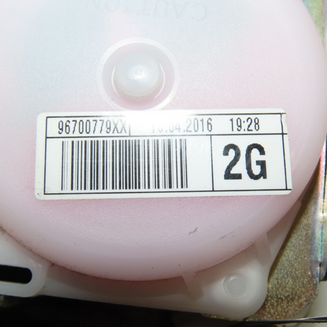 Ceinture arrière gauche occasion PEUGEOT PARTNER II Phase 3 04-2015->... 1.6 BlueHDI 100ch 8975QS 4