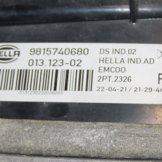Feux position g occasion DS 146 Phase 1 04-1995->04-1999 1.5 BlueHDI 130ch 9815740780 4