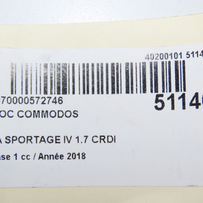 Bloc commodos occasion KIA SPORTAGE IV Phase 1 04-1995->04-1999 1.7 CRDI 140ch 93404F1960 6