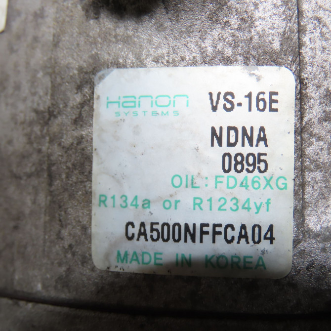 Compresseur air conditionne occasion KIA SPORTAGE IV Phase 1 04-1995->04-1999 1.7 CRDI 140ch 97701D7100 5