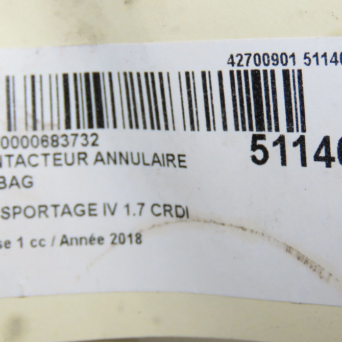 occasion KIA SPORTAGE IV Phase 1 04-1995->04-1999 1.7 CRDI 140ch 93490F1250 7