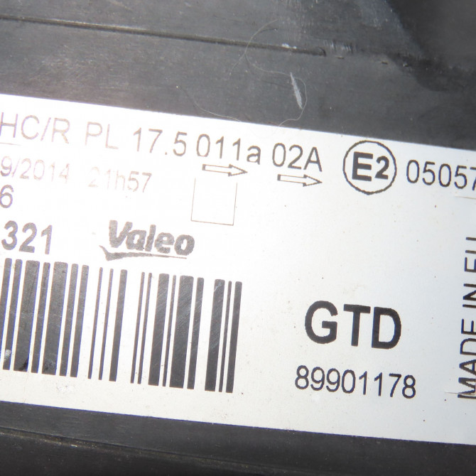 Phare gauche occasion NISSAN NOTE I Phase 1 03-2006->03-2009 260609U10A 4