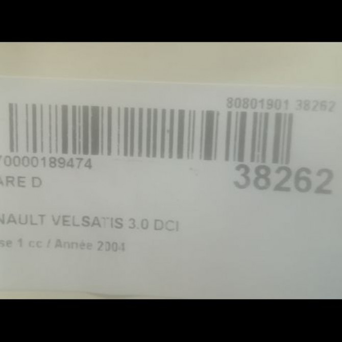 Phare droit occasion RENAULT VELSATIS Phase 1 01-2002->04-2005 3.0 DCI V6 177ch 7701051088 3