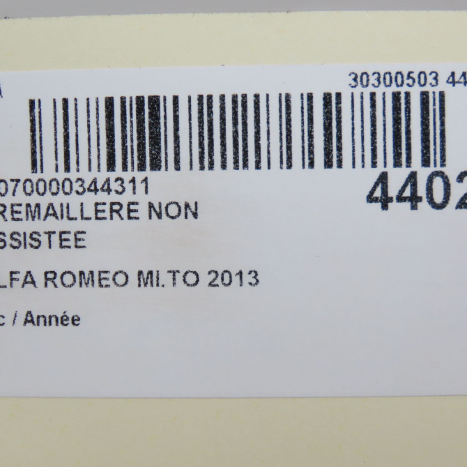 Cremaillere non assistee occasion ALFA ROMEO MI.TO 52049740 5