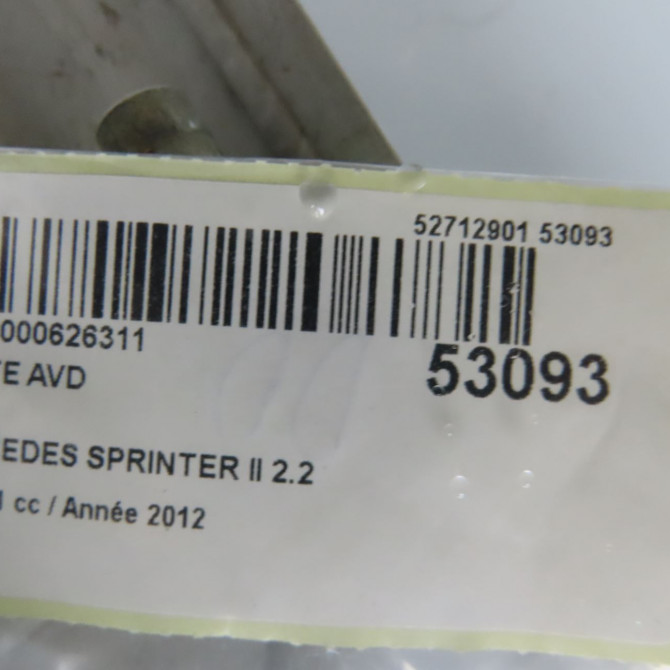Porte avant droite occasion MERCEDES SPRINTER II Phase 1 06-2006->... 2.2 CDI 129ch 906720010528 4