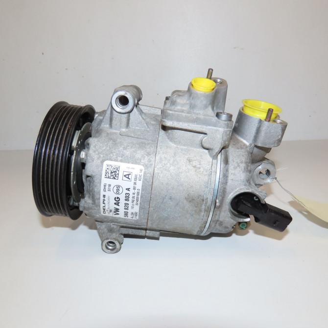 Compresseur air conditionne occasion VOLKSWAGEN POLO V POLO V Phase 1 2009-09-01->2014-05-31 1.2 TDI 75ch 5K0820803K 1