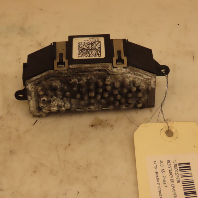 Resistance de chauffage occasion AUDI A5 I Phase 1 07-2007->07-2011 2.7 TDI 190ch 8K0819011D 1