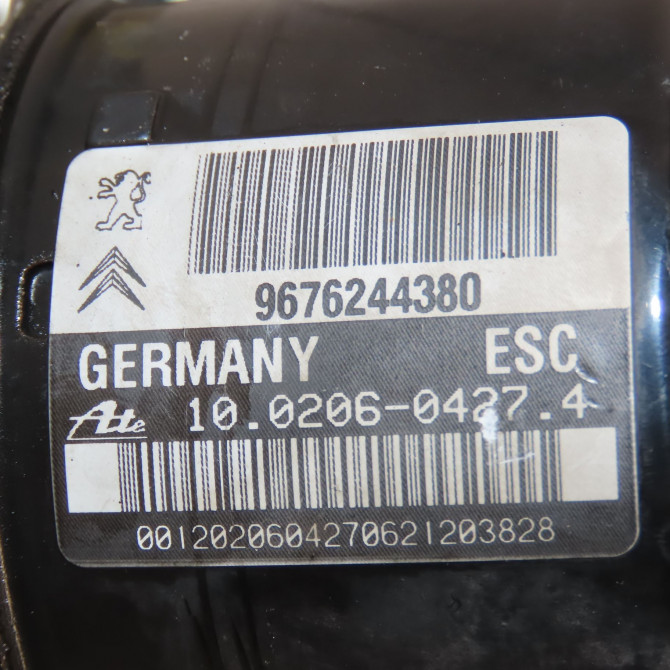 Unité hydraulique ABS occasion PEUGEOT 207 Phase 1 04-2006->06-2013 1.6 HDI 16v 90ch 4541TH 4
