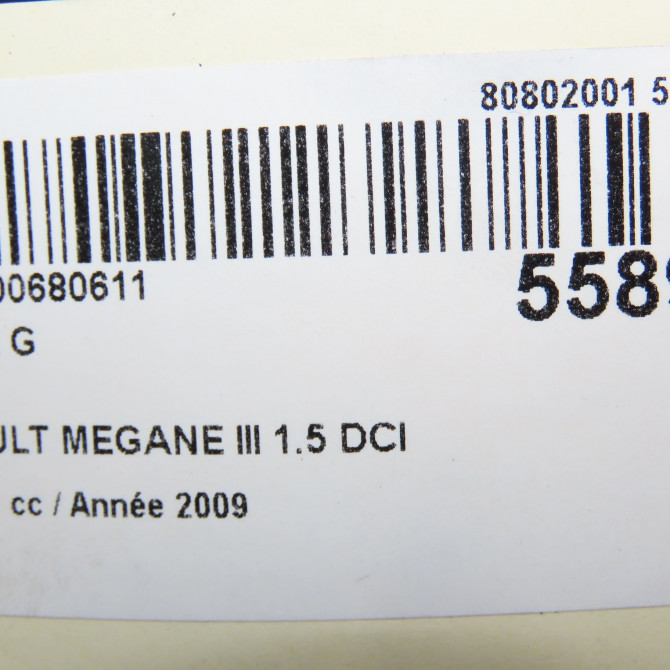 Phare gauche occasion RENAULT MEGANE III Phase 1 11-2008->01-2012 1.5 DCI 105ch 260609764R 6