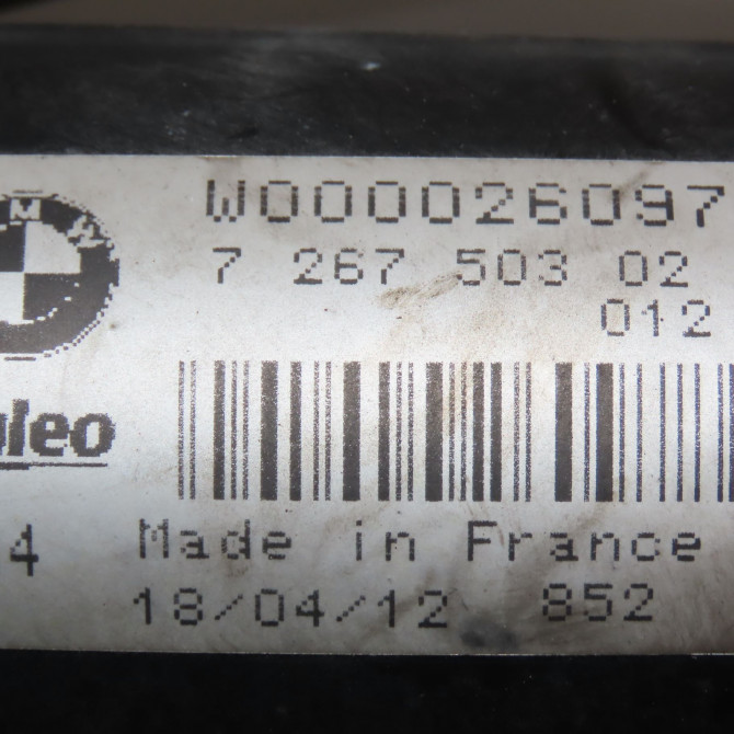 Moteur essuie-glace avant occasion B.M.W. SERIE 3 VI Phase 1 11-2011->... 320d 184ch 61617260488 4