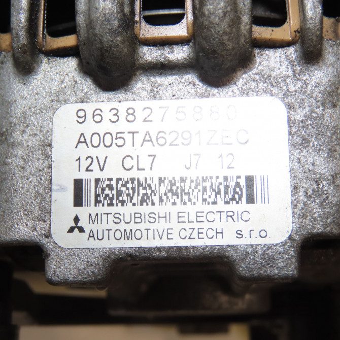 Alternateur occasion PEUGEOT 206 Phase 2 02-2003->02-2009 5705KX 6