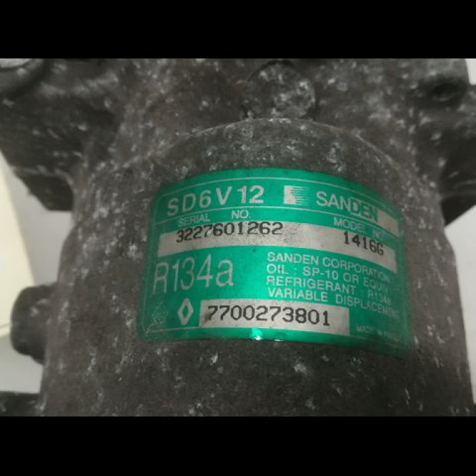 Compresseur air conditionne occasion RENAULT CLIO II Phase 2 06-2001->07-2006 1.5 DCI 65ch 8200953358 4