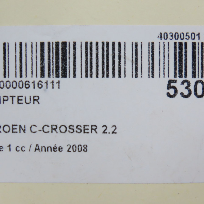 Compteur occasion CITROEN C-CROSSER Phase 1 04-1995->04-1999 2.2 HDI 160ch 6106QV 5