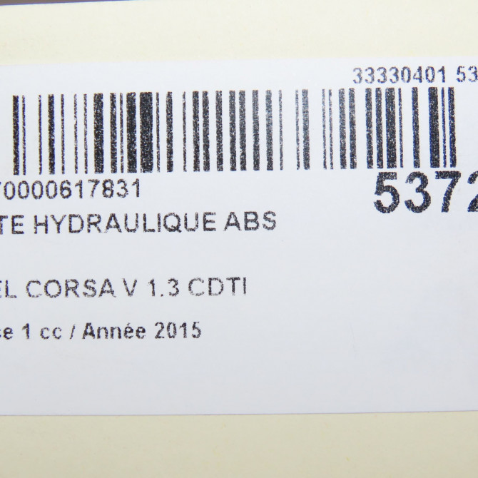 Unité hydraulique ABS occasion  95522565 6