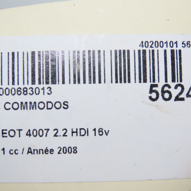 Bloc commodos occasion PEUGEOT 4007 Phase 1 07-2007->03-2013 2.2 HDI 16v 1690037080 8