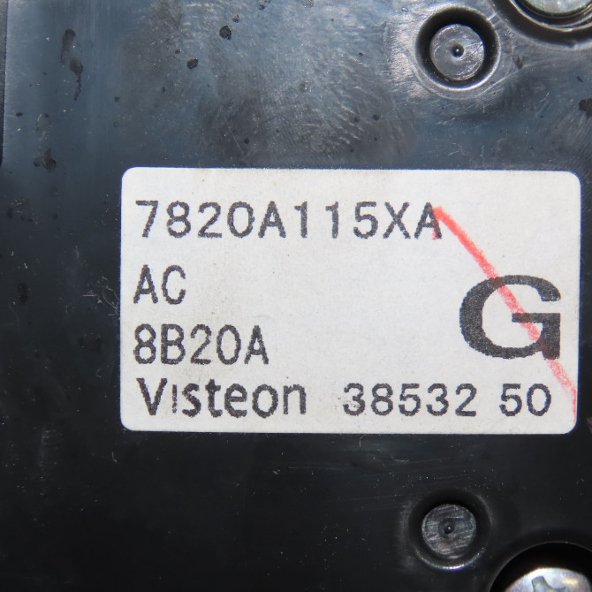 Commande de chauffage occasion PEUGEOT 4007 Phase 1 07-2007->03-2013 2.2 HDI 16v 6452G7 4
