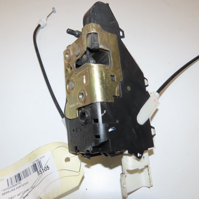 Serrure porte avg occasion PEUGEOT 407 phase 1 SW 07-2004->07-2008 2.0 HDI 136ch 9135FN 1