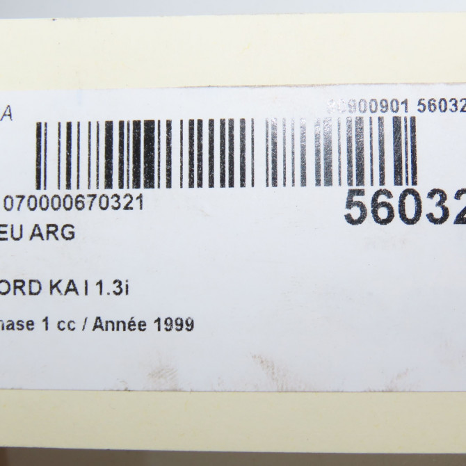Feu arrière gauche occasion FORD KA I Phase 1 10-1996->10-2008 1.3i 1120331 5