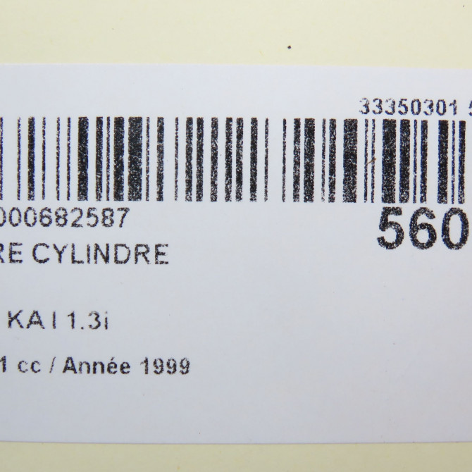 Maitre cylindre occasion FORD KA I Phase 1 10-1996->10-2008 1.3i 1028404 5