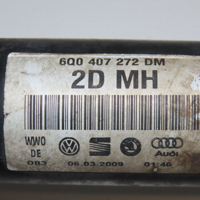 Transmission avant droite occasion VOLKSWAGEN POLO IV Phase 2 05-2005->09-2009 1.4 TDI 70ch 6Q0407272DM 5